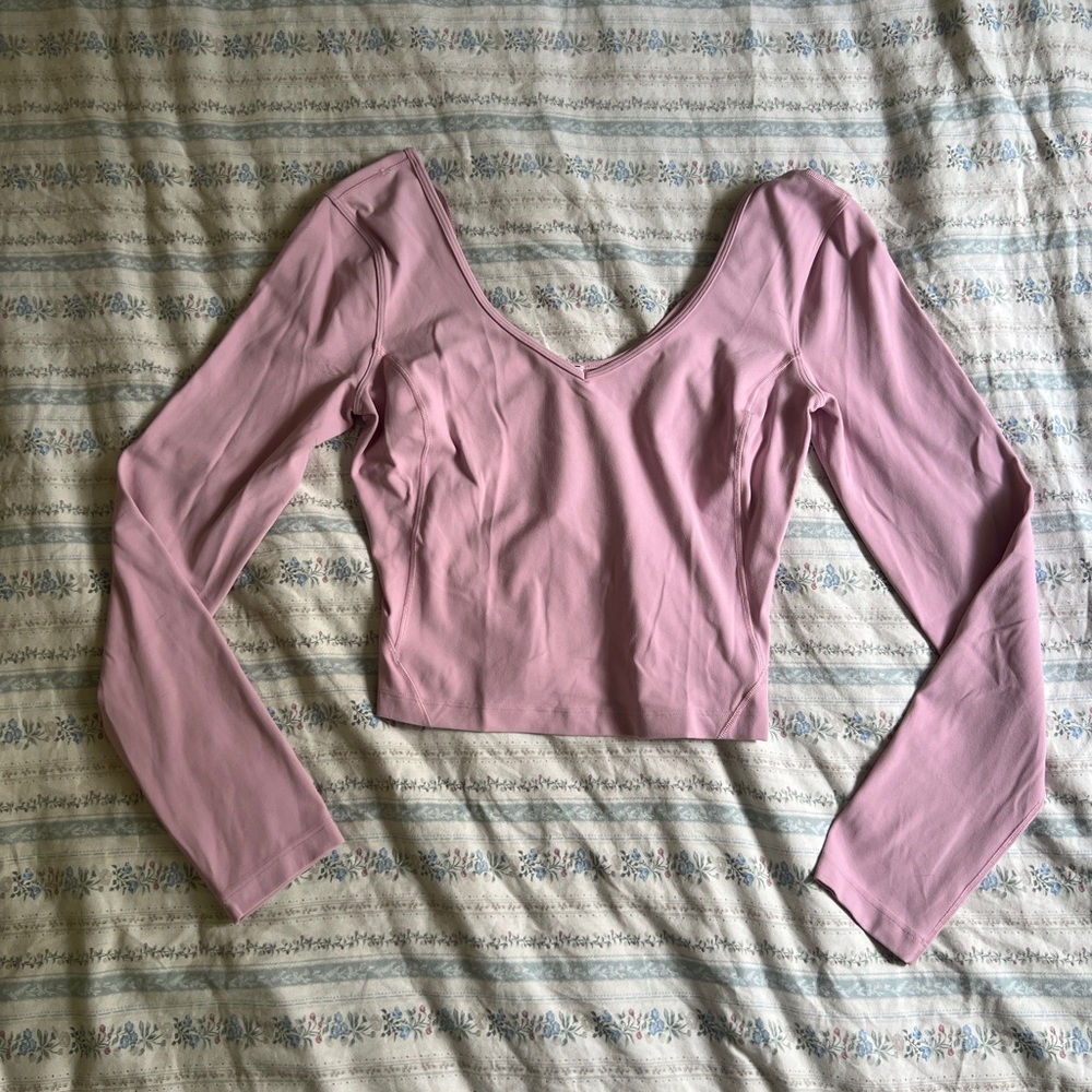 lululemon athletica Pink Long Sleeve
